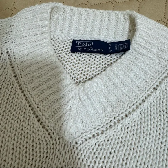 Cotton lightweight sweater Polo Ralph Lauren, size S - Picture 6 of 6